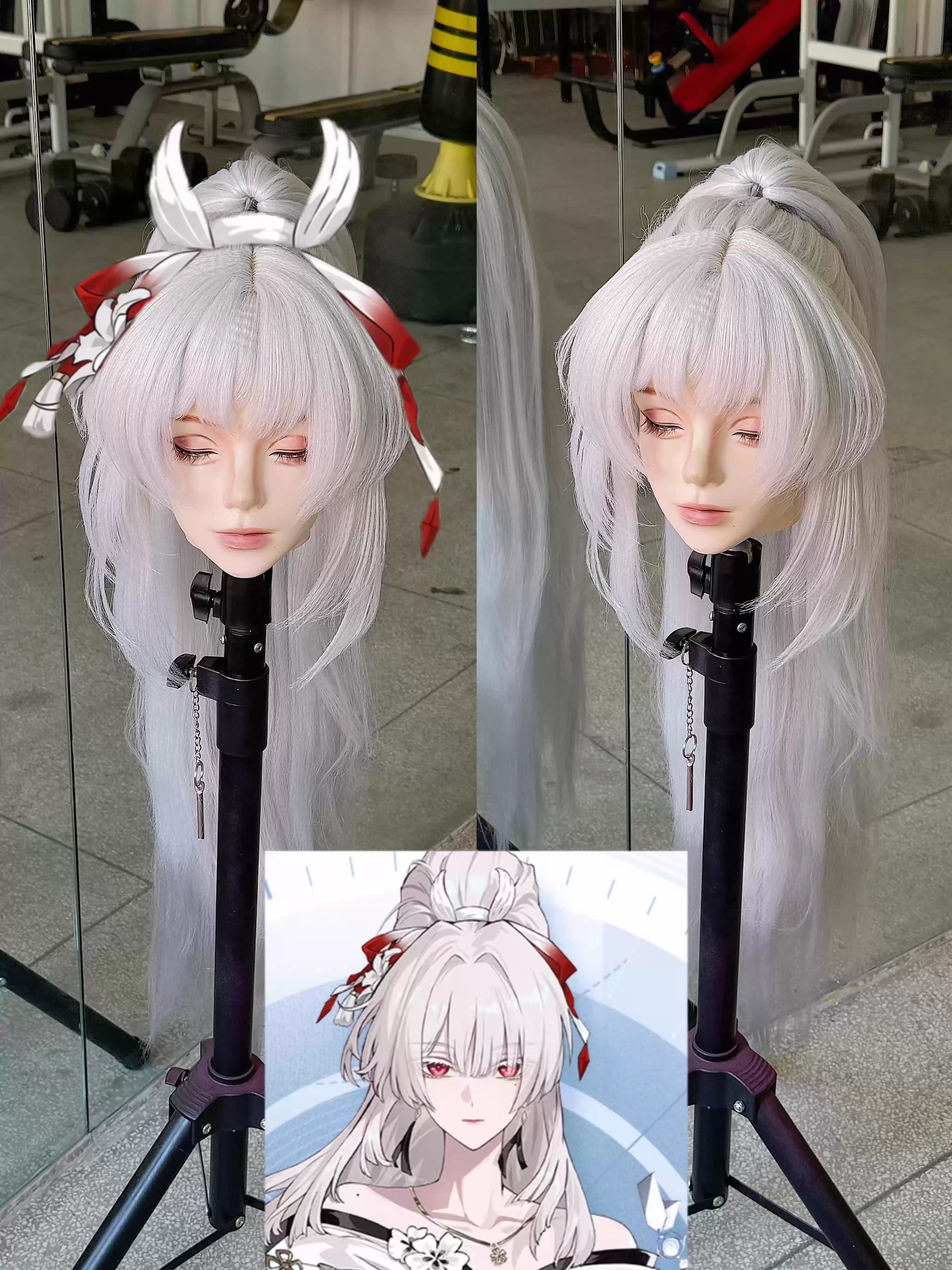 (Semi Hard Styling) Feixue Wuthering Wave Wig