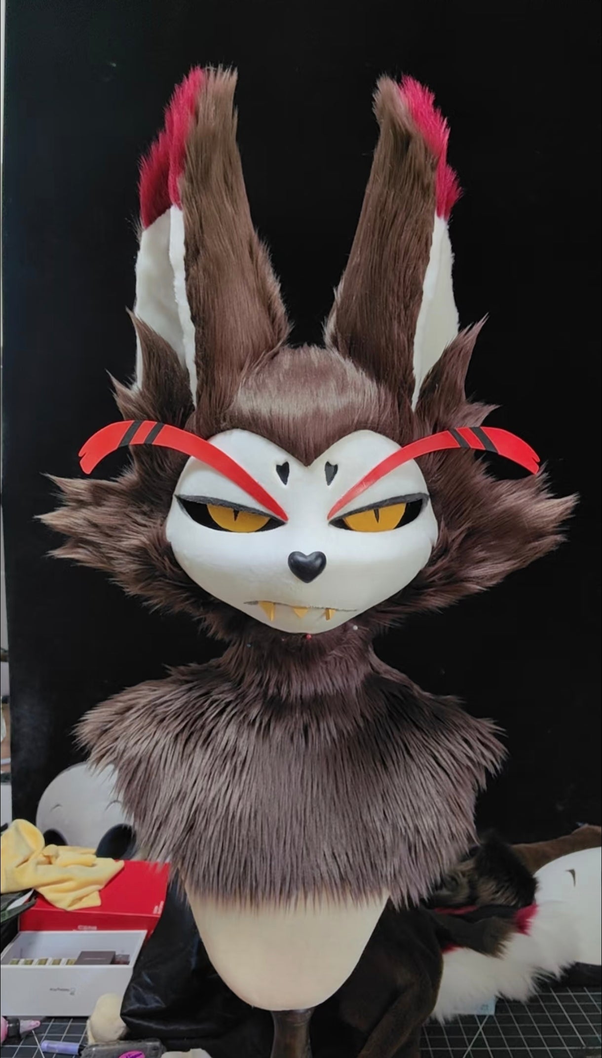 Husk Furry Head Hazbin Hotel