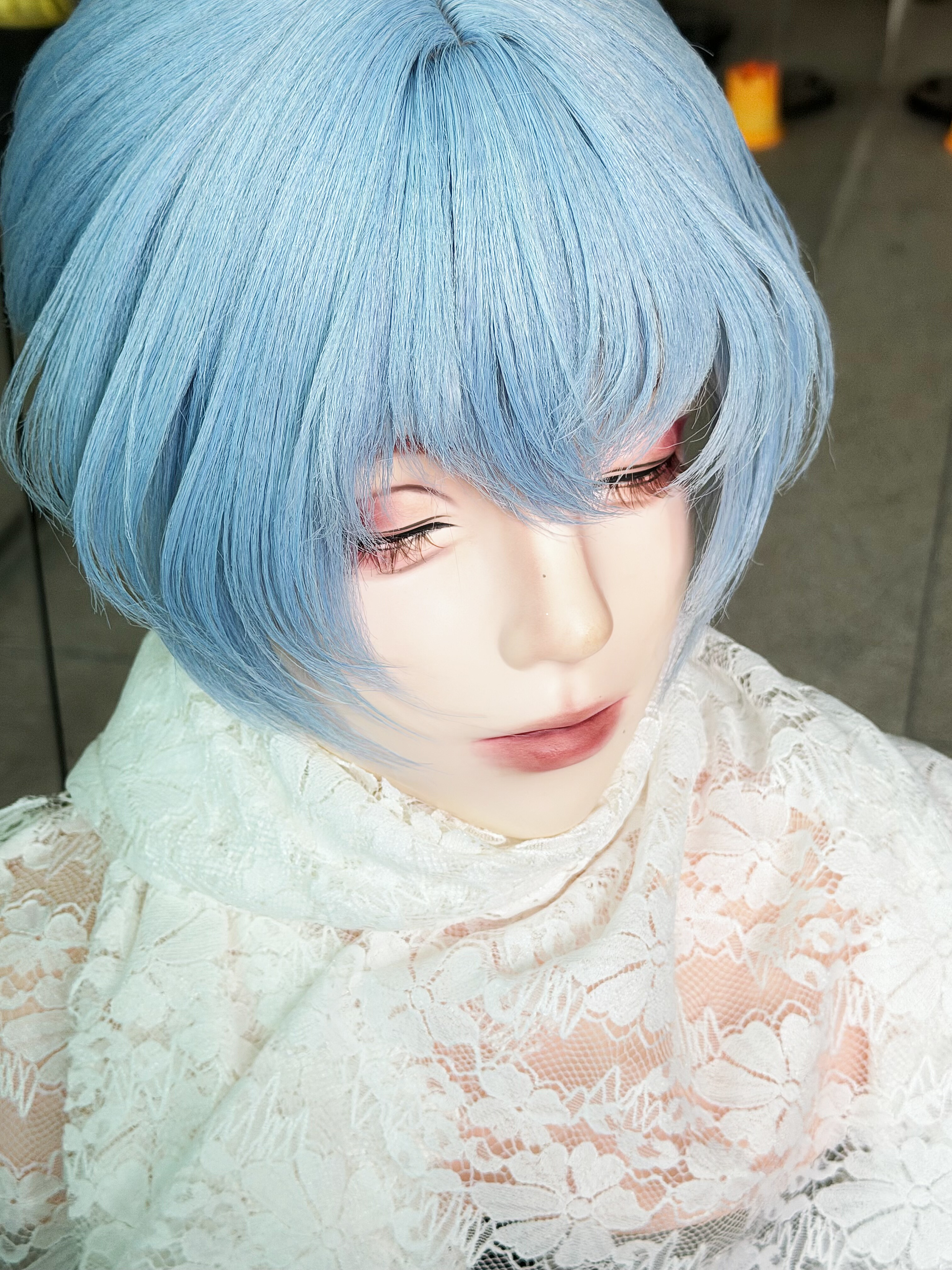 (Semi Hard Styling) Rei Ayanami Evangelion Wig