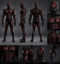Carnage "Let There Be Carnage" Movie Cosplay Suit