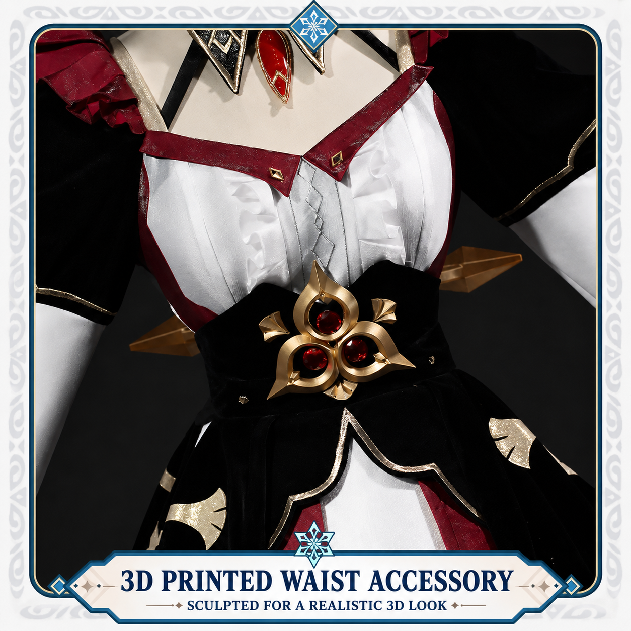 (J Series) Sandrone Fatui Harbringer Genshin Impact Cosplay Costume