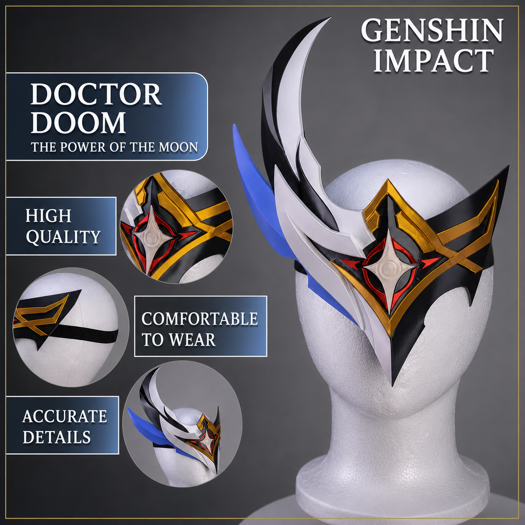 Il Dottore Genshin Impact Mask