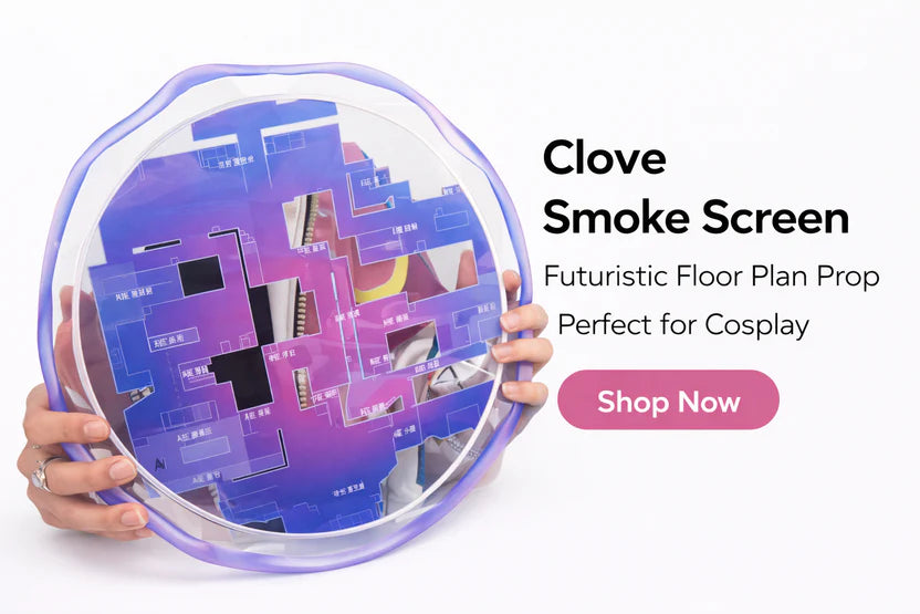 Clove Smoke Valorant Cosplay Property