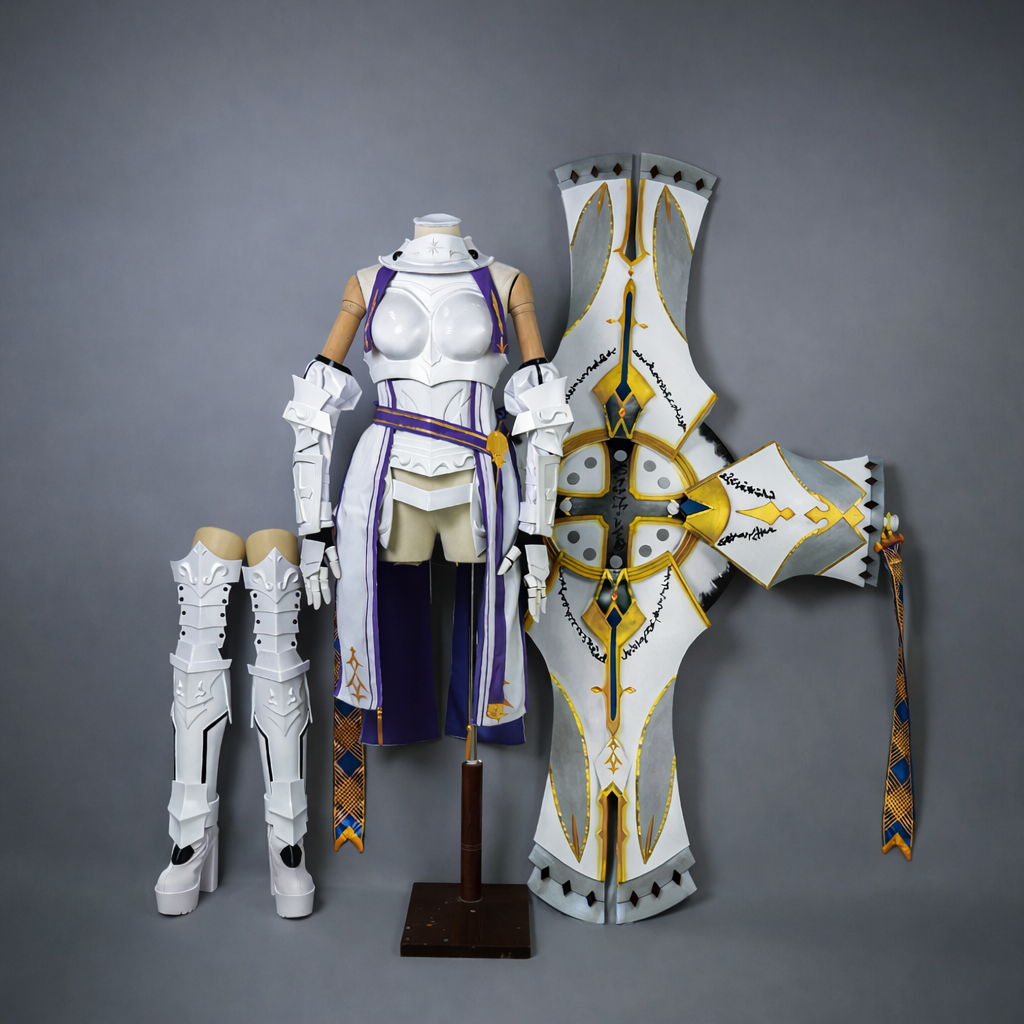 High Quality Mash Kyrelight Fate Grand Order Cosplay Costume