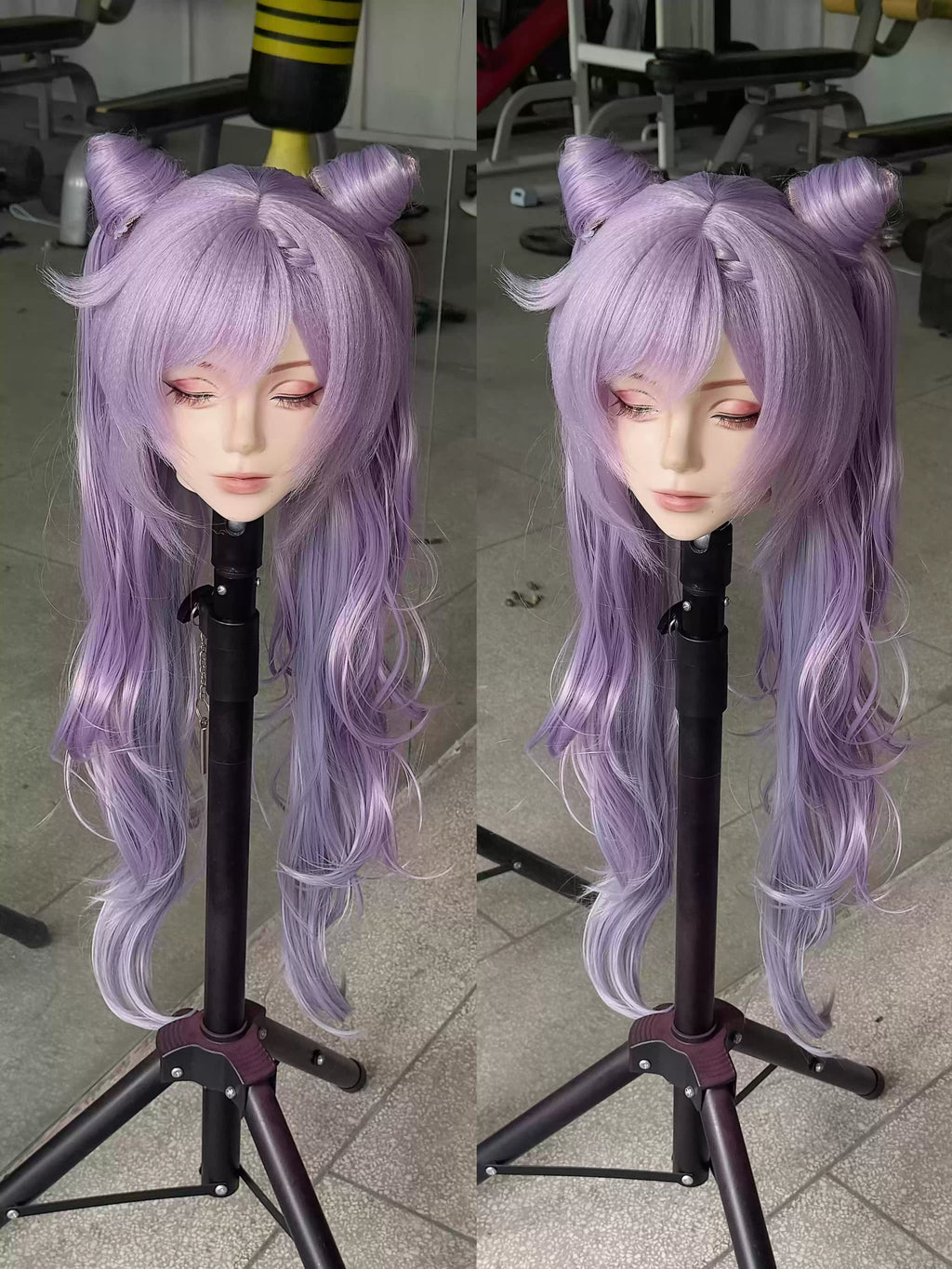 (Semi Hard Styling) Keqing Genshin Impact Wig