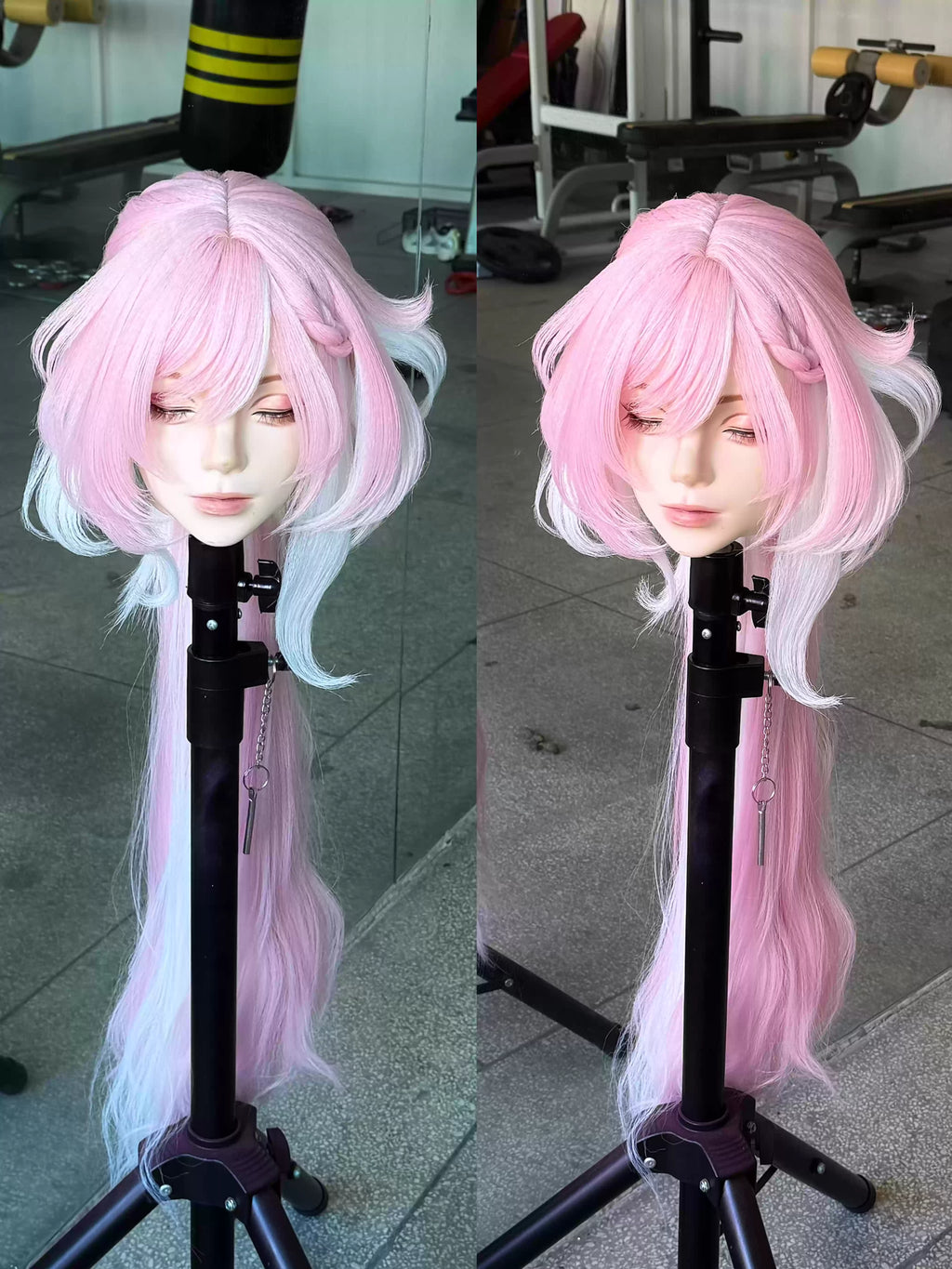 (Semi Hard Styling) Elysia Honkai Star Rail Wig