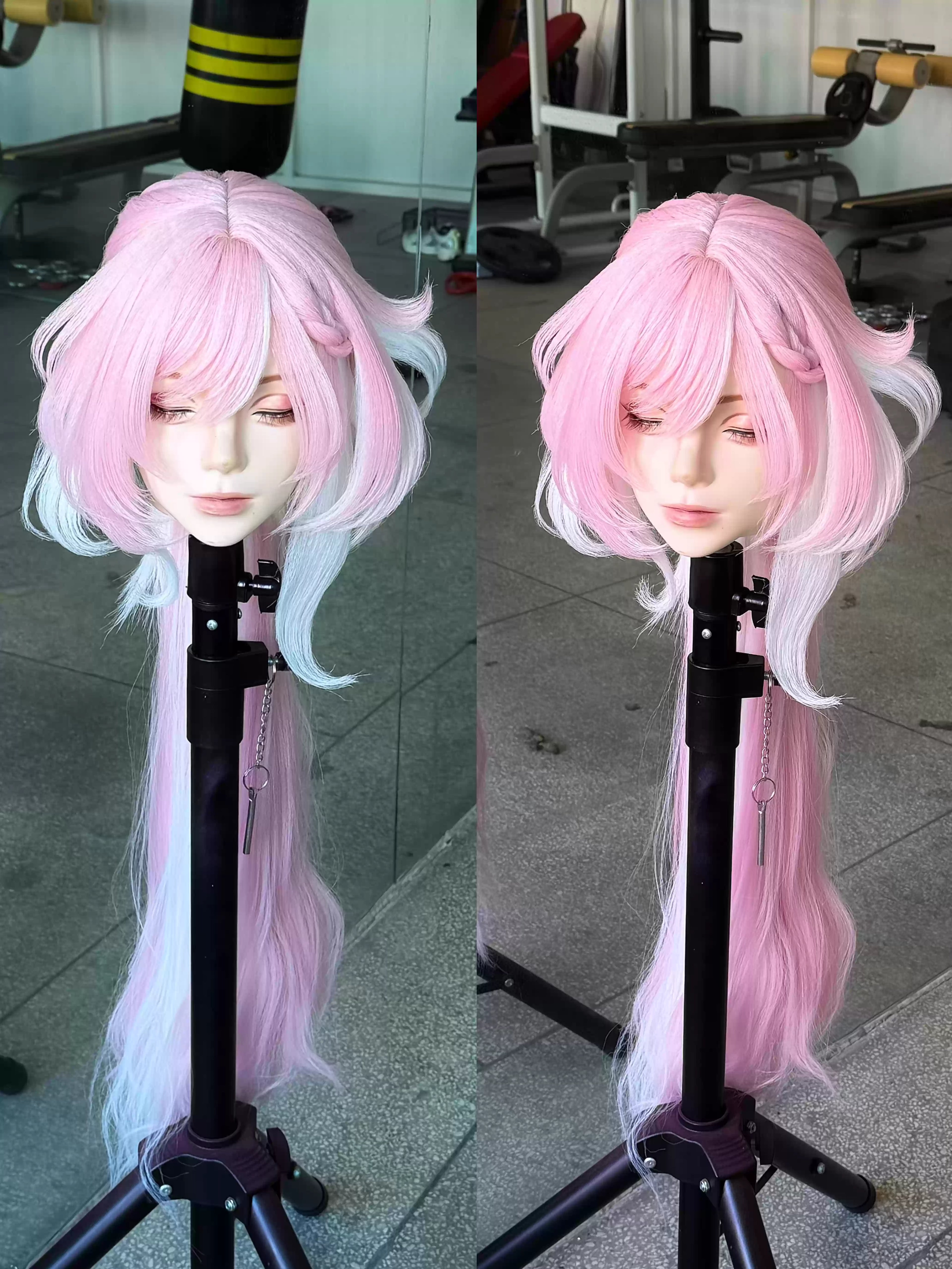 (Semi Hard Styling) Elysia Honkai Star Rail Wig