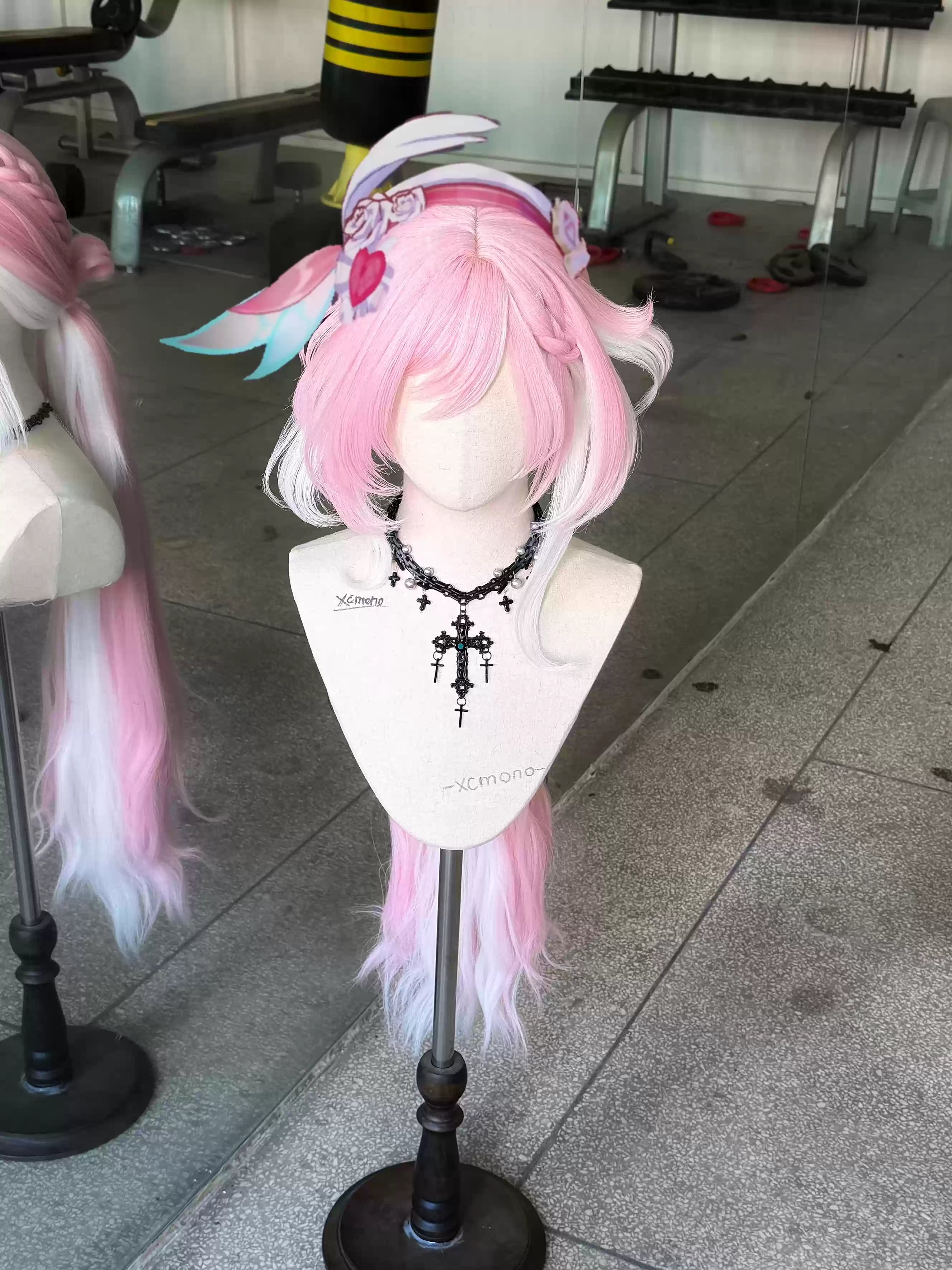(Semi Hard Styling) Elysia Honkai Star Rail Wig