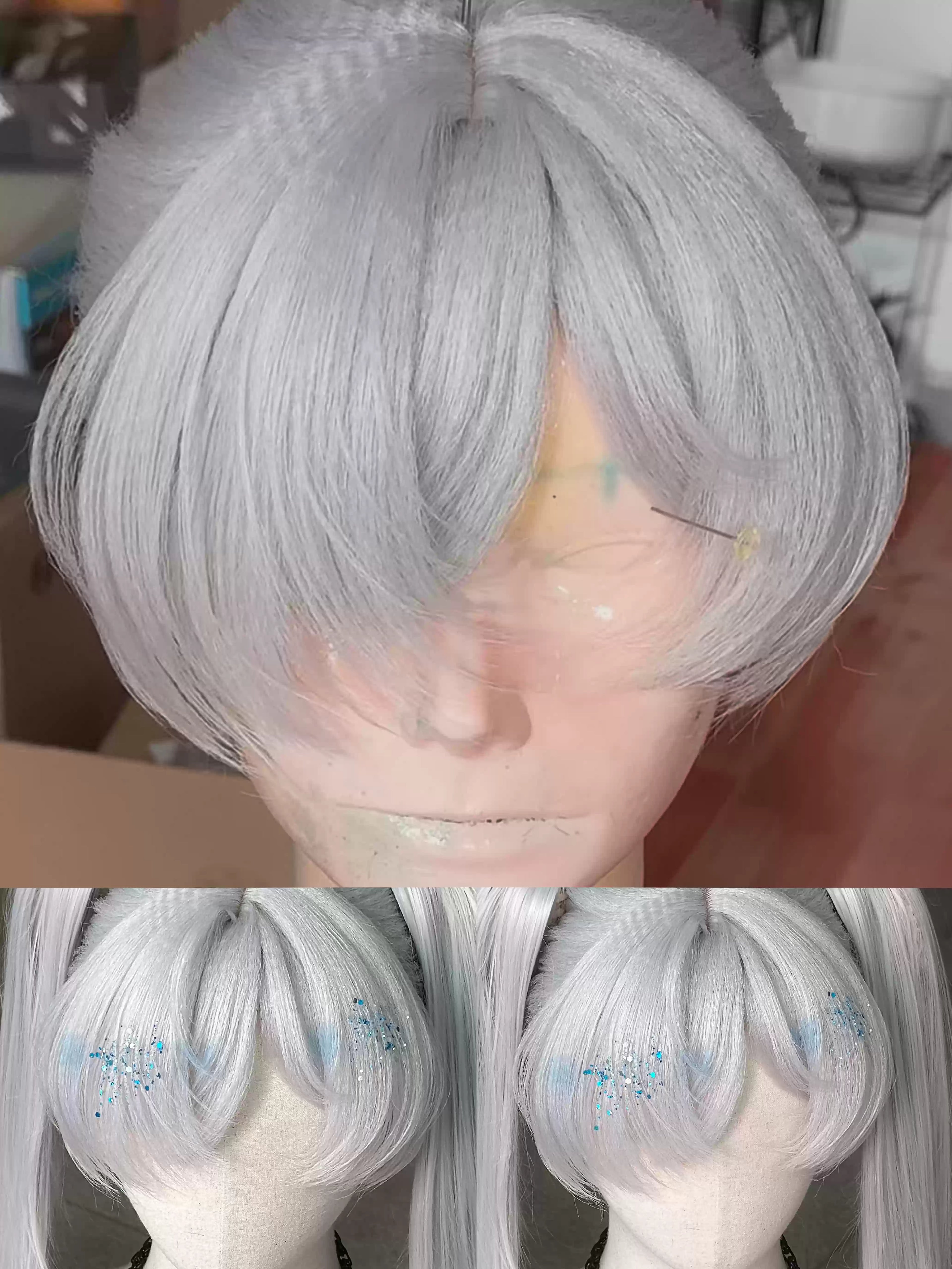 (Semi Hard Styling) Cinderella Nikke Wig