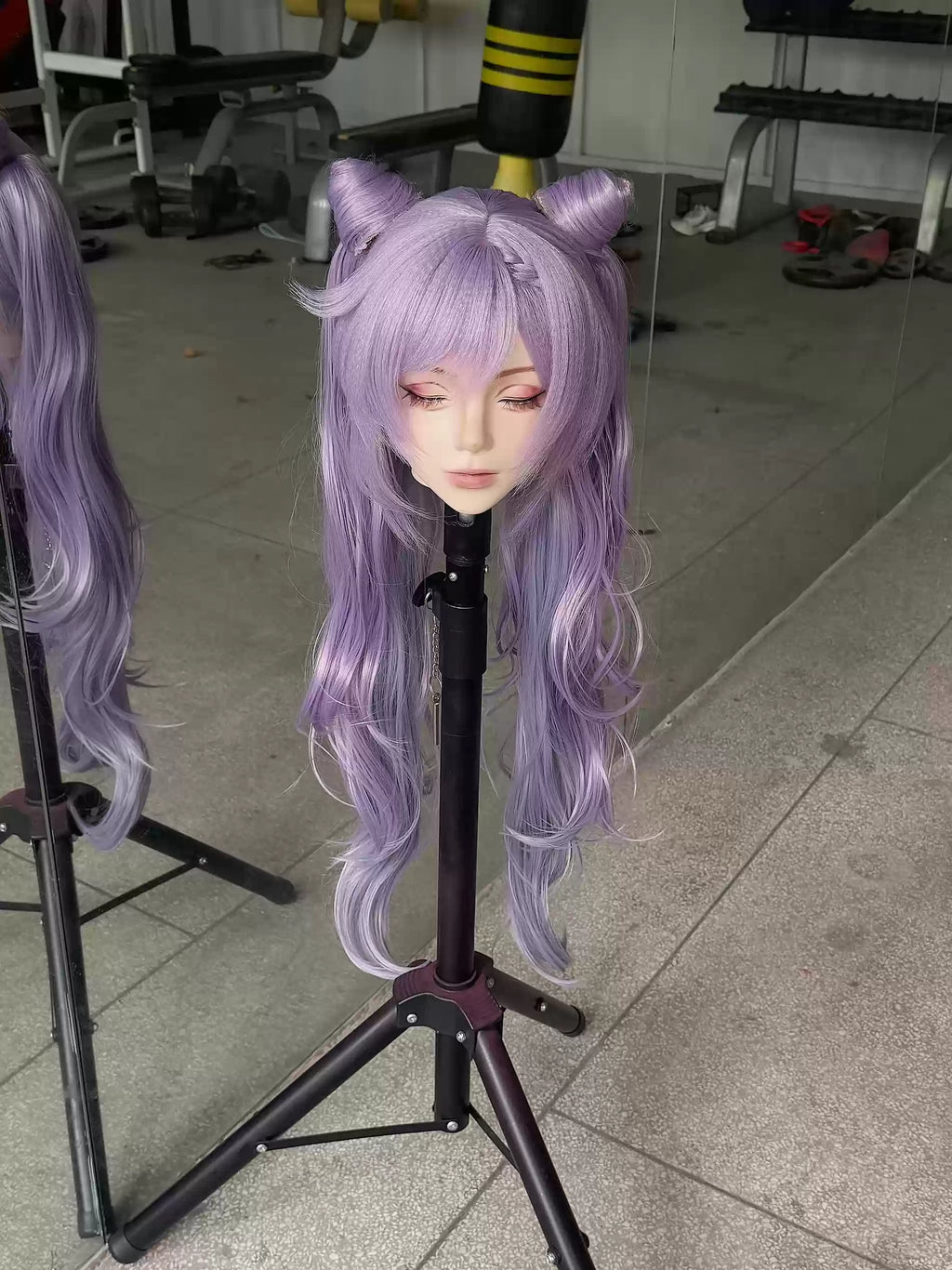 (Semi Hard Styling) Keqing Genshin Impact Wig