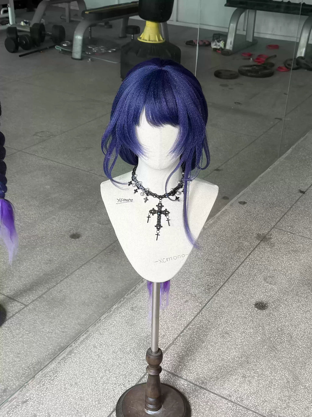 (Semi Hard Styling) Raiden Shogun Genshin Impact Wig Cosplay