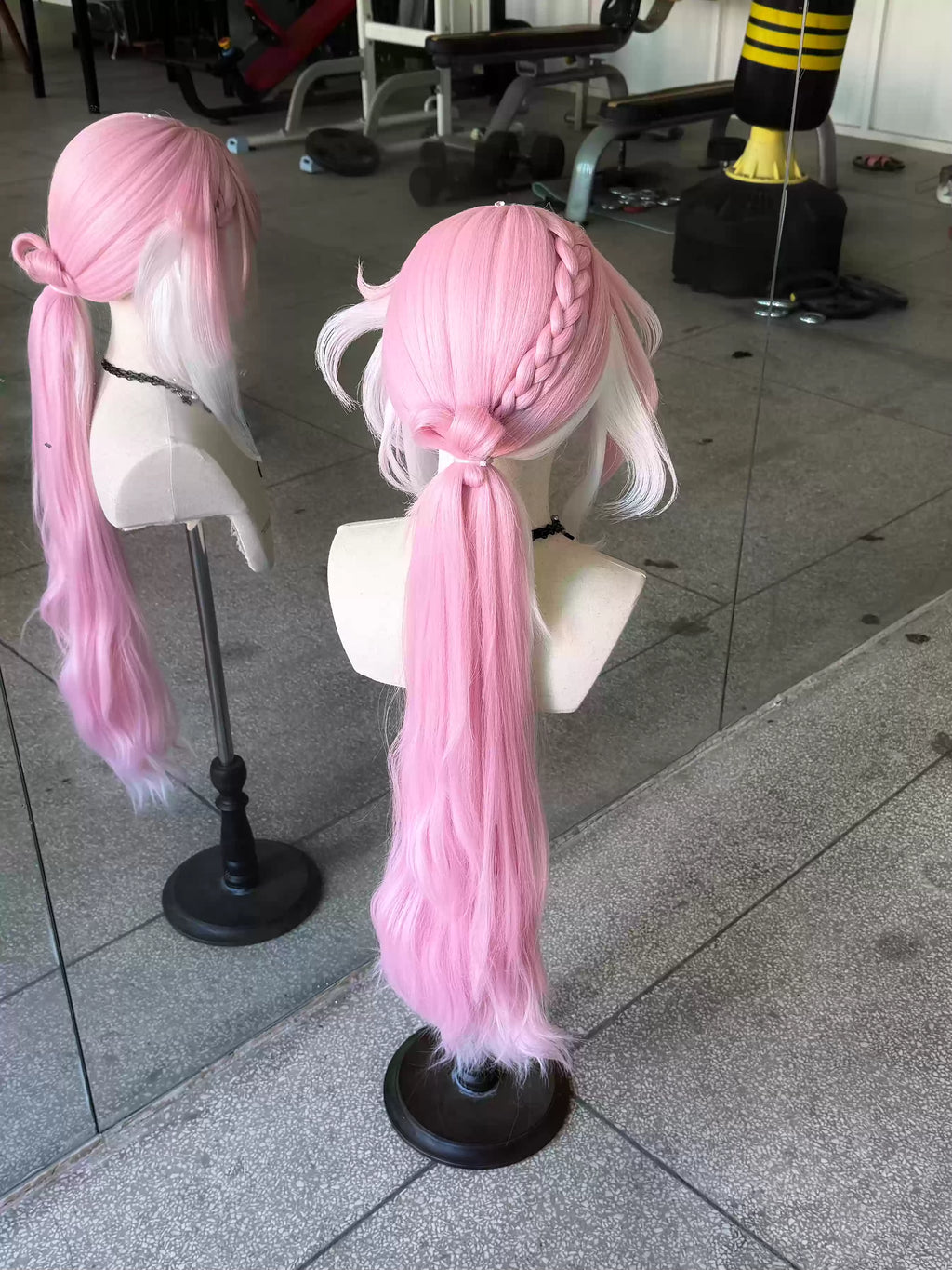 (Semi Hard Styling) Elysia Honkai Star Rail Wig
