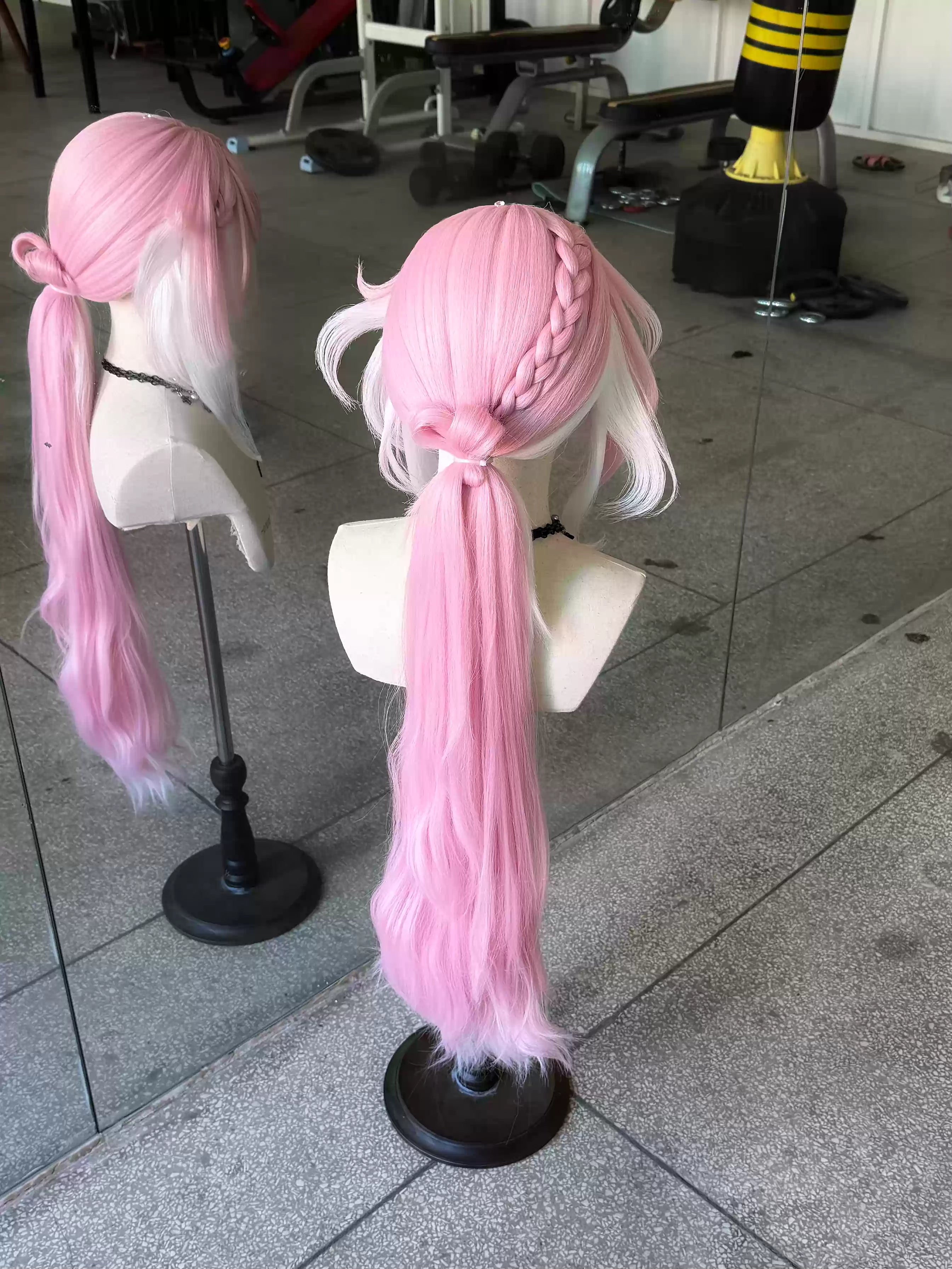 (Semi Hard Styling) Elysia Honkai Star Rail Wig