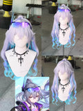 (Semi Hard Styling) Silverwolf lv999 Honkai Star Rail Wig