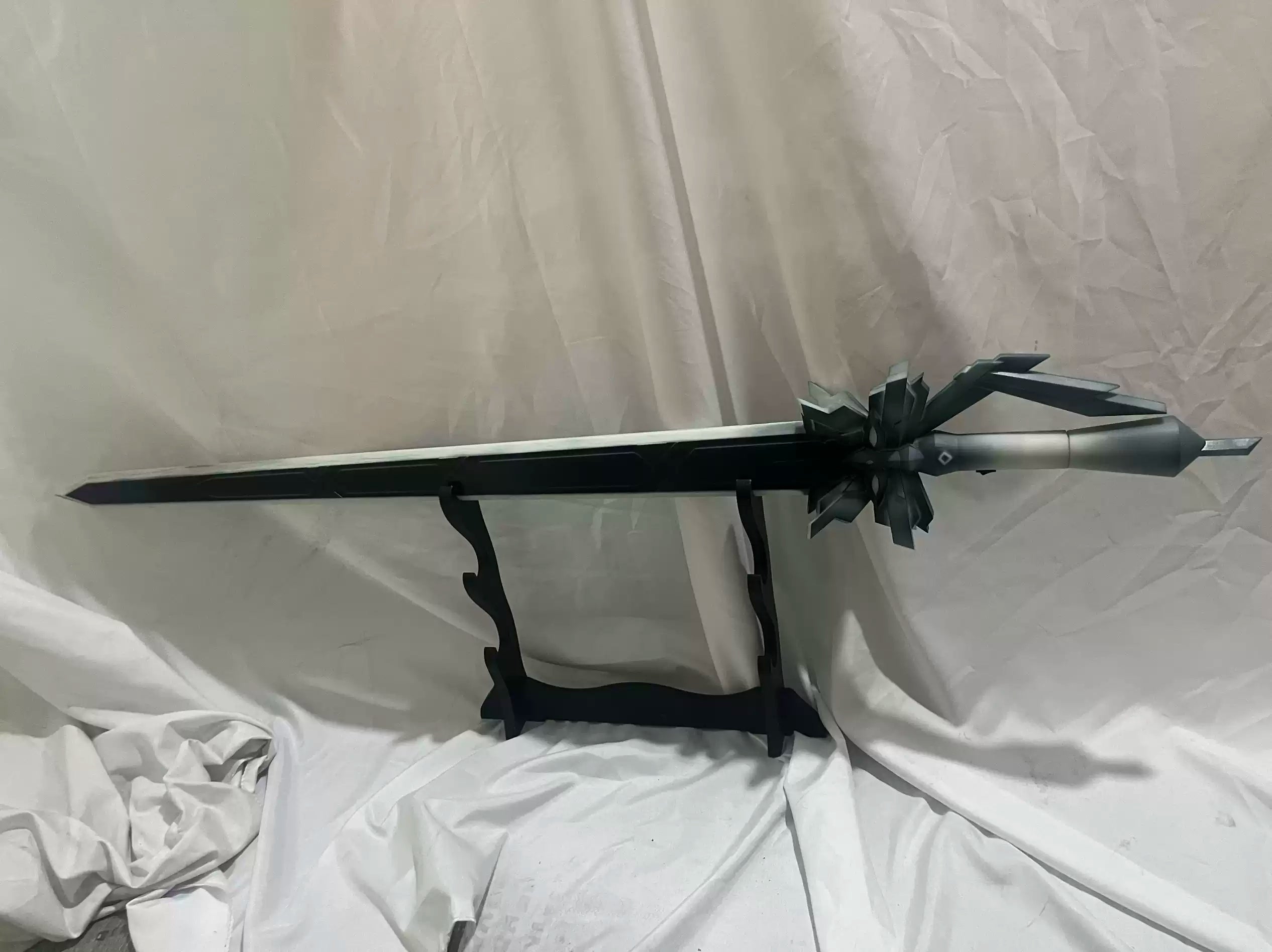 Genshin Impact Capitano Cosplay Sword – LED One-Handed Longsword Replica | High-Quality Weapon Prop