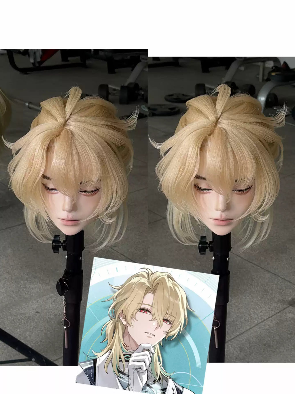 (Semi Hard Styling) Luuk Herssen Wuthering Wave Wig