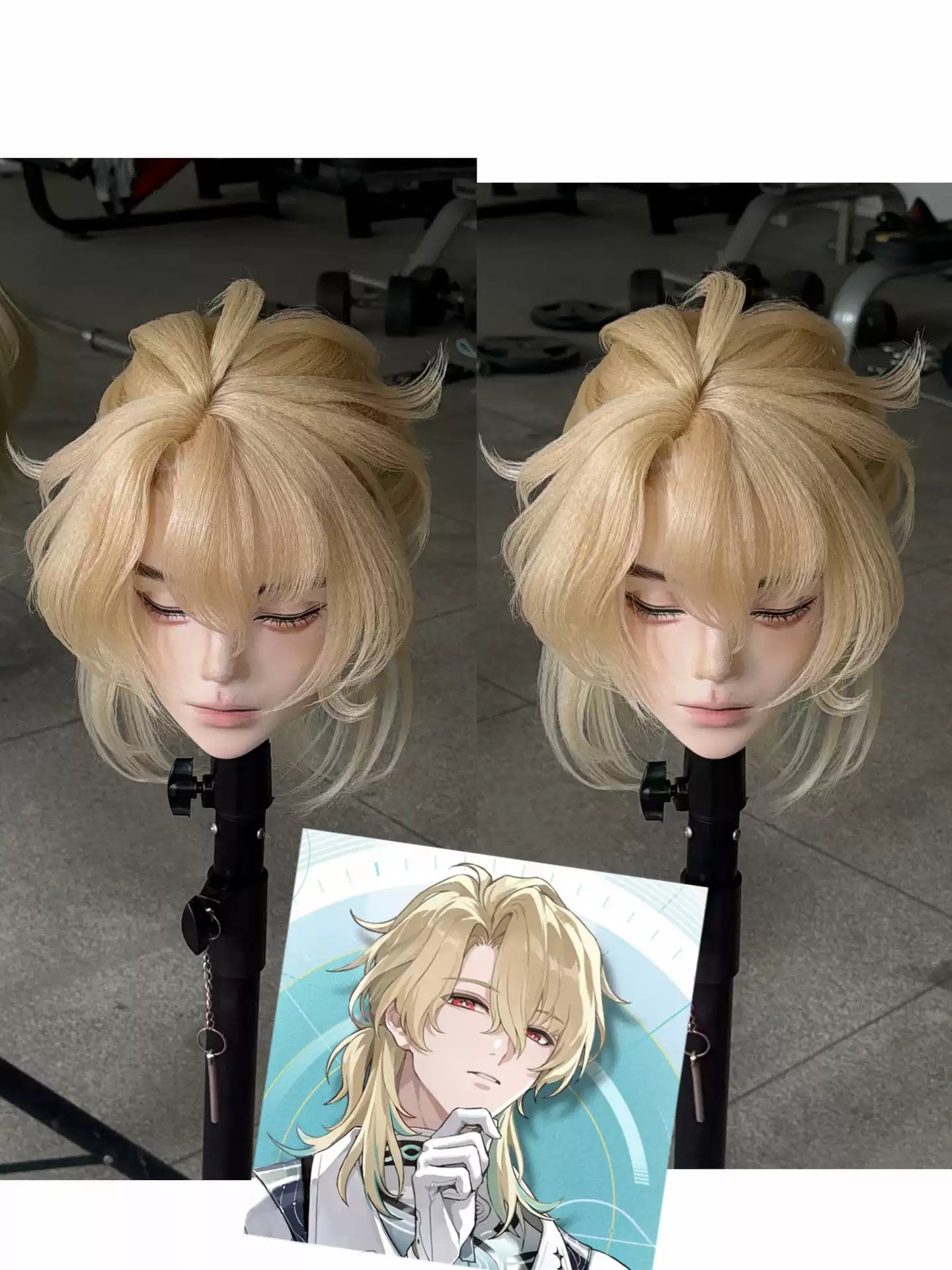 (Semi Hard Styling) Luuk Herssen Wuthering Wave Wig