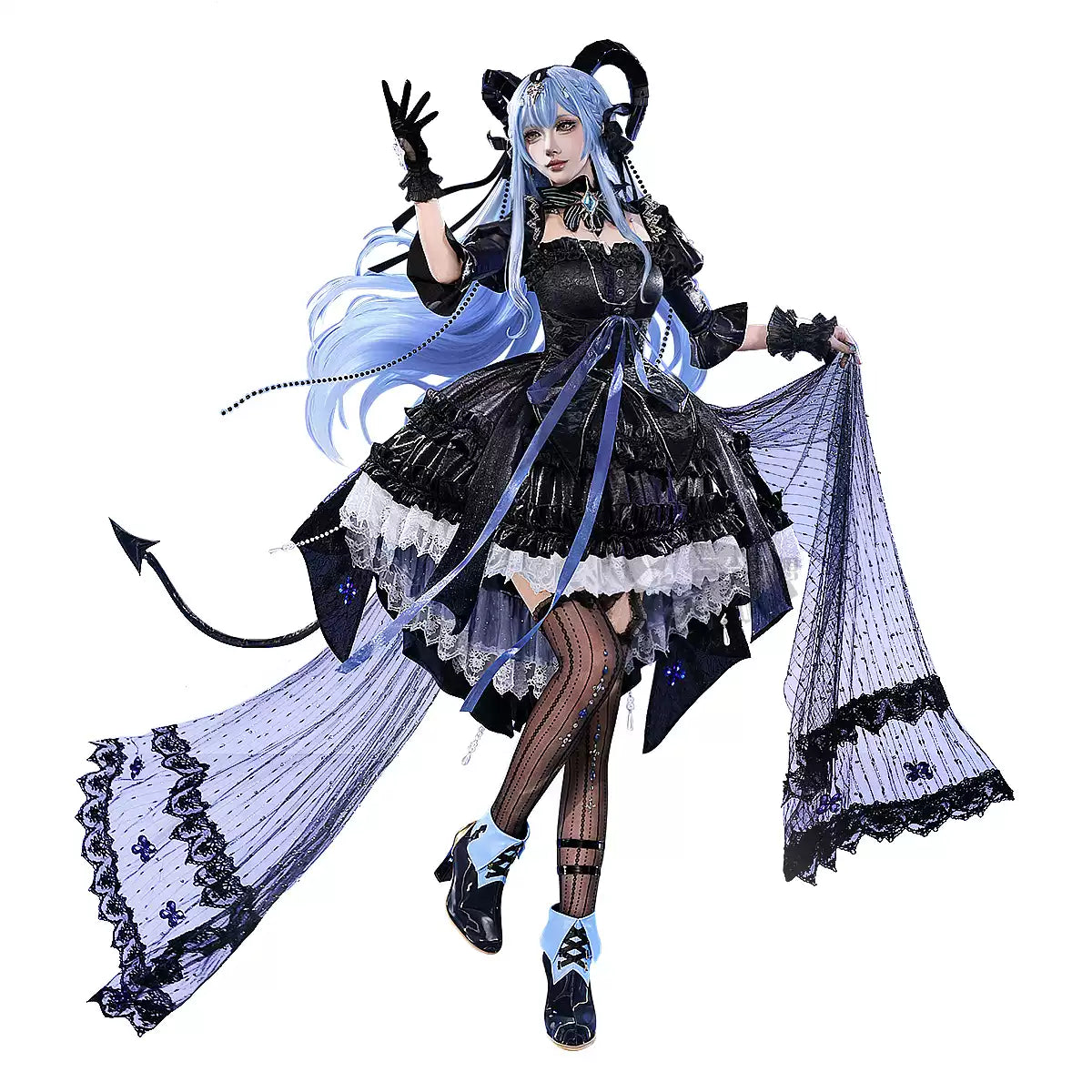 (S Series)  Sakiko Togawa Bang G dream & Arknight Collaboration Cosplay Costume