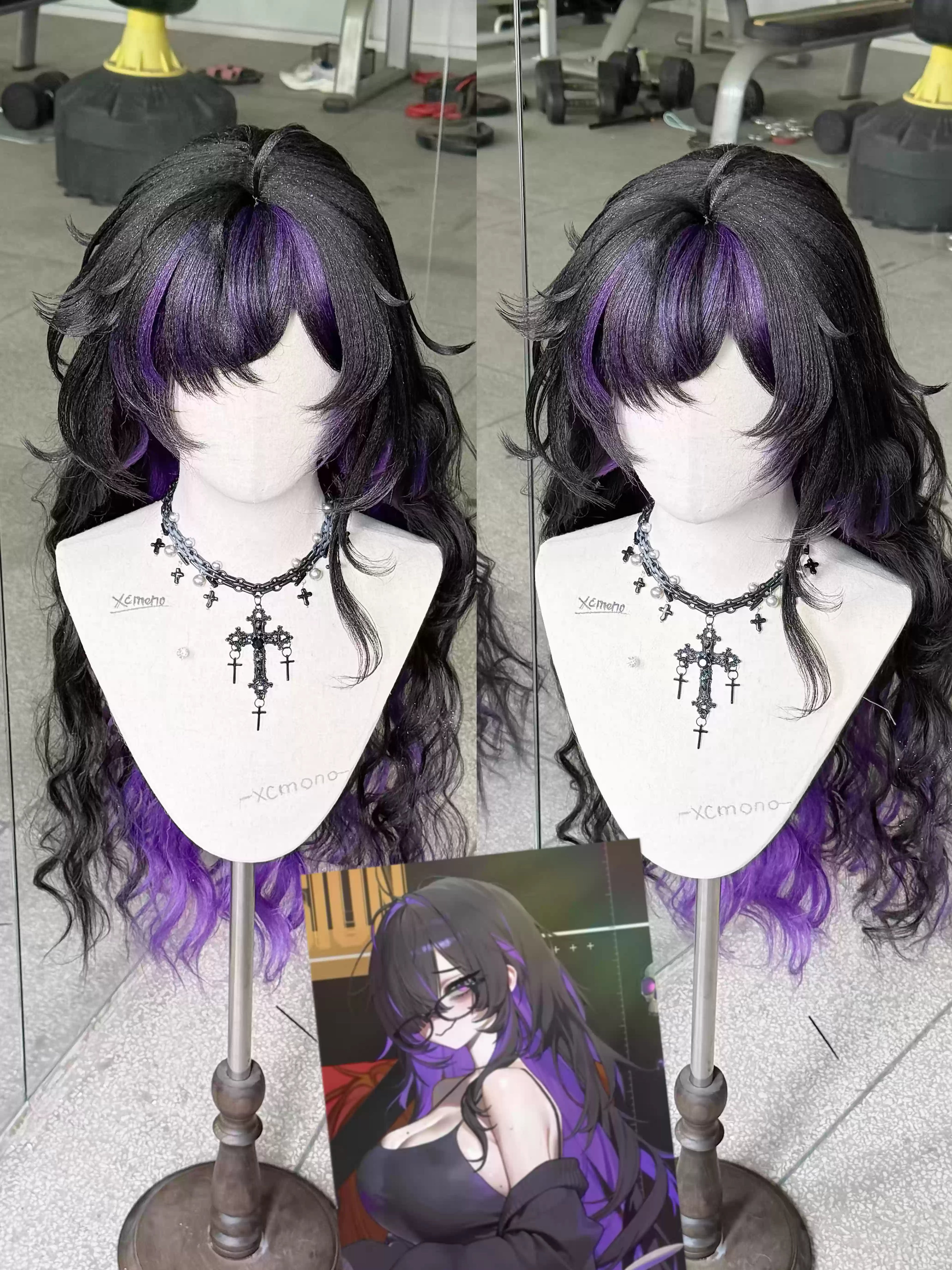 (Semi Hard Styling) Label Nikke Wig