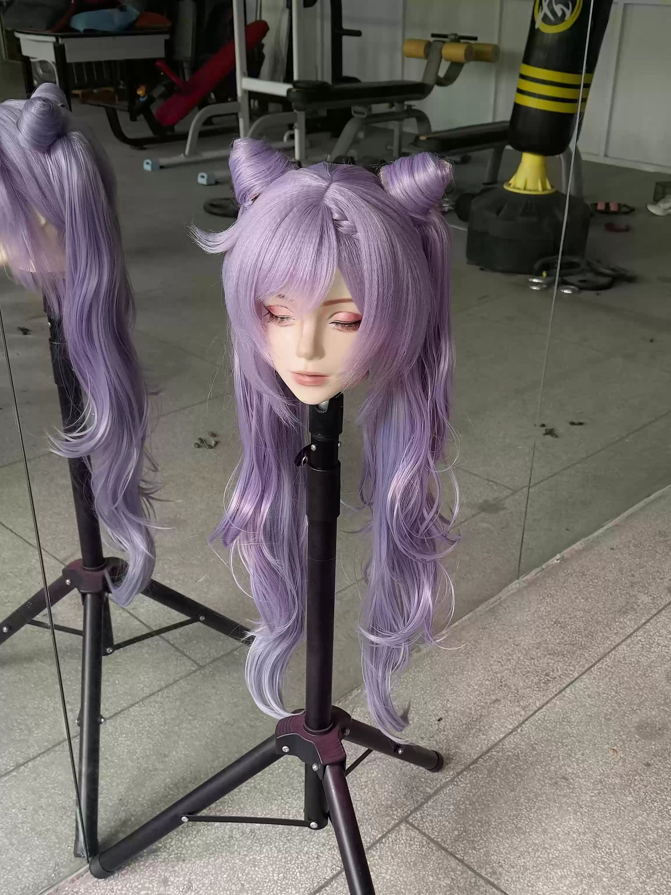 (Semi Hard Styling) Keqing Genshin Impact Wig