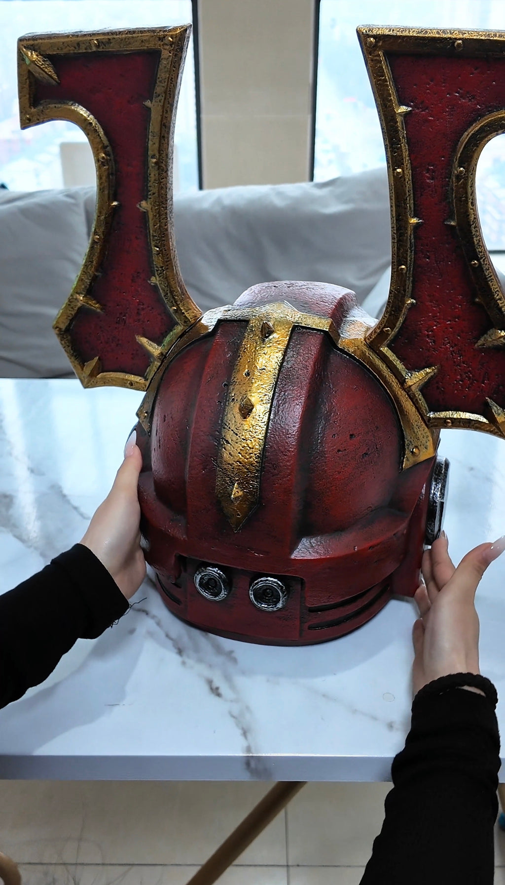 Khorne Berserker Warhammer 40K Cosplay Helmet