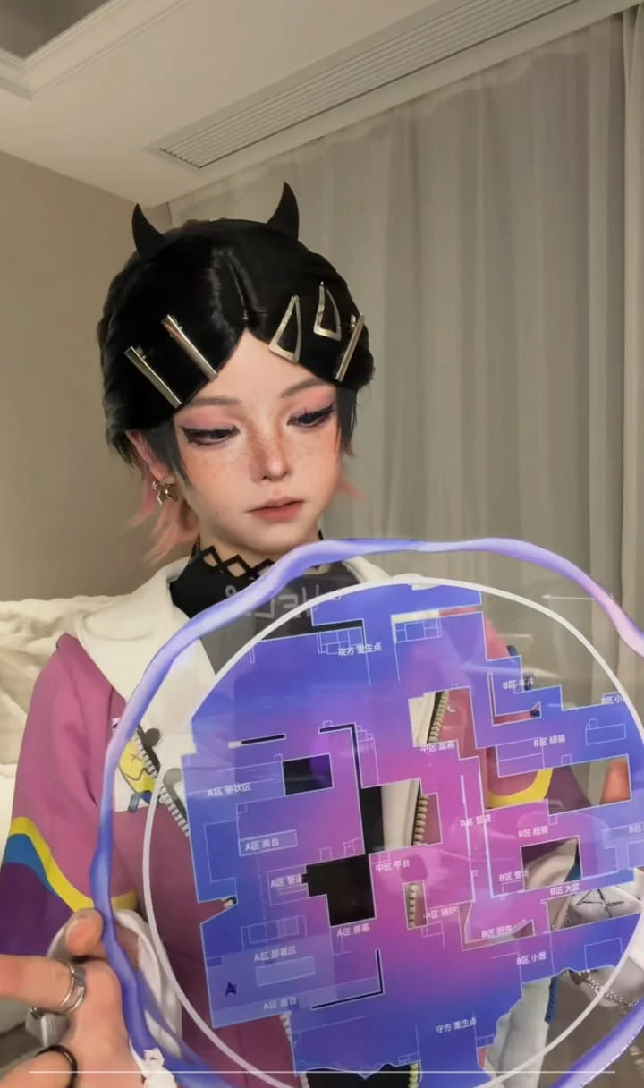 Clove Smoke Valorant Cosplay Property