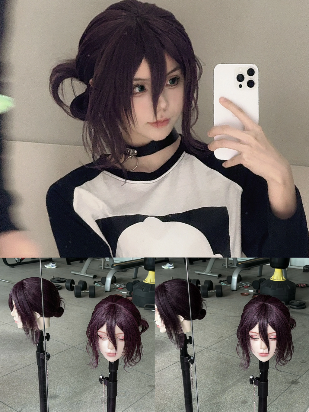 Semi Hard Styling Reze Chainsawman Wig Cosplay