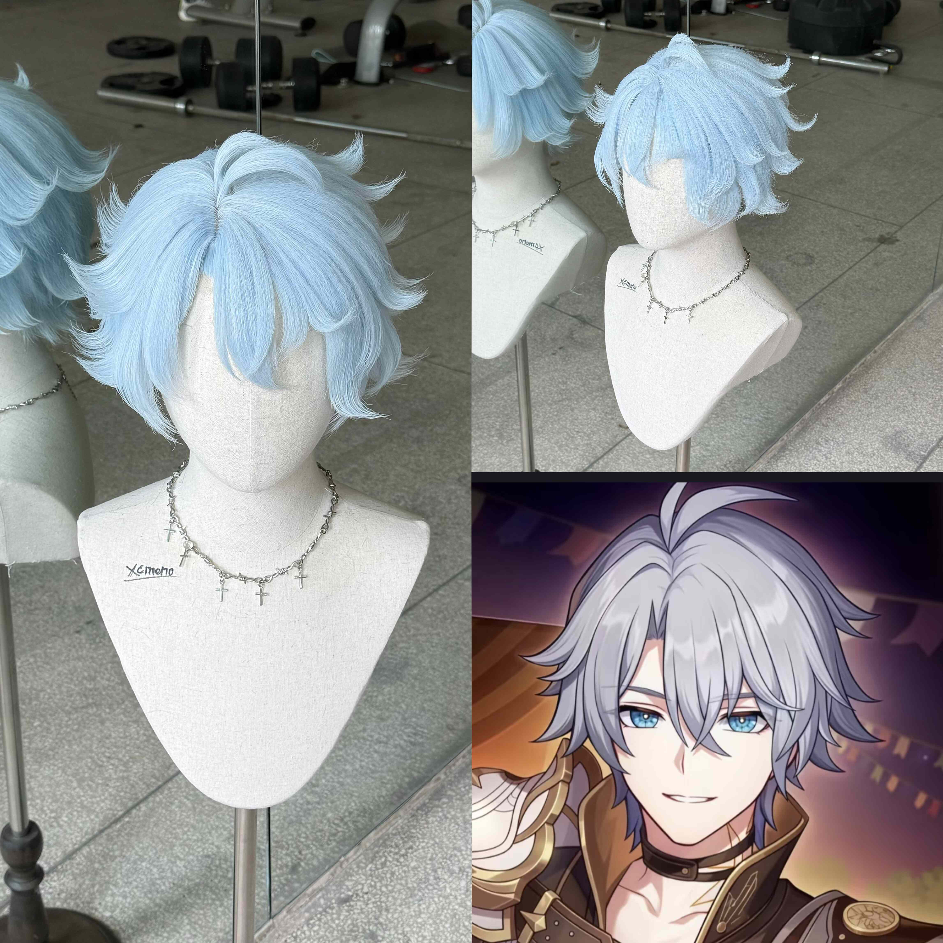 (Semi Hard Styling) Phainon Khaslana Honkai Star Rail Wig