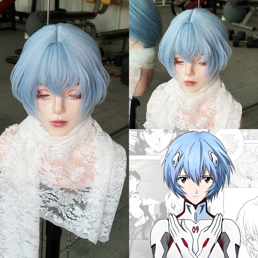 (Semi Hard Styling) Rei Ayanami Evangelion Wig