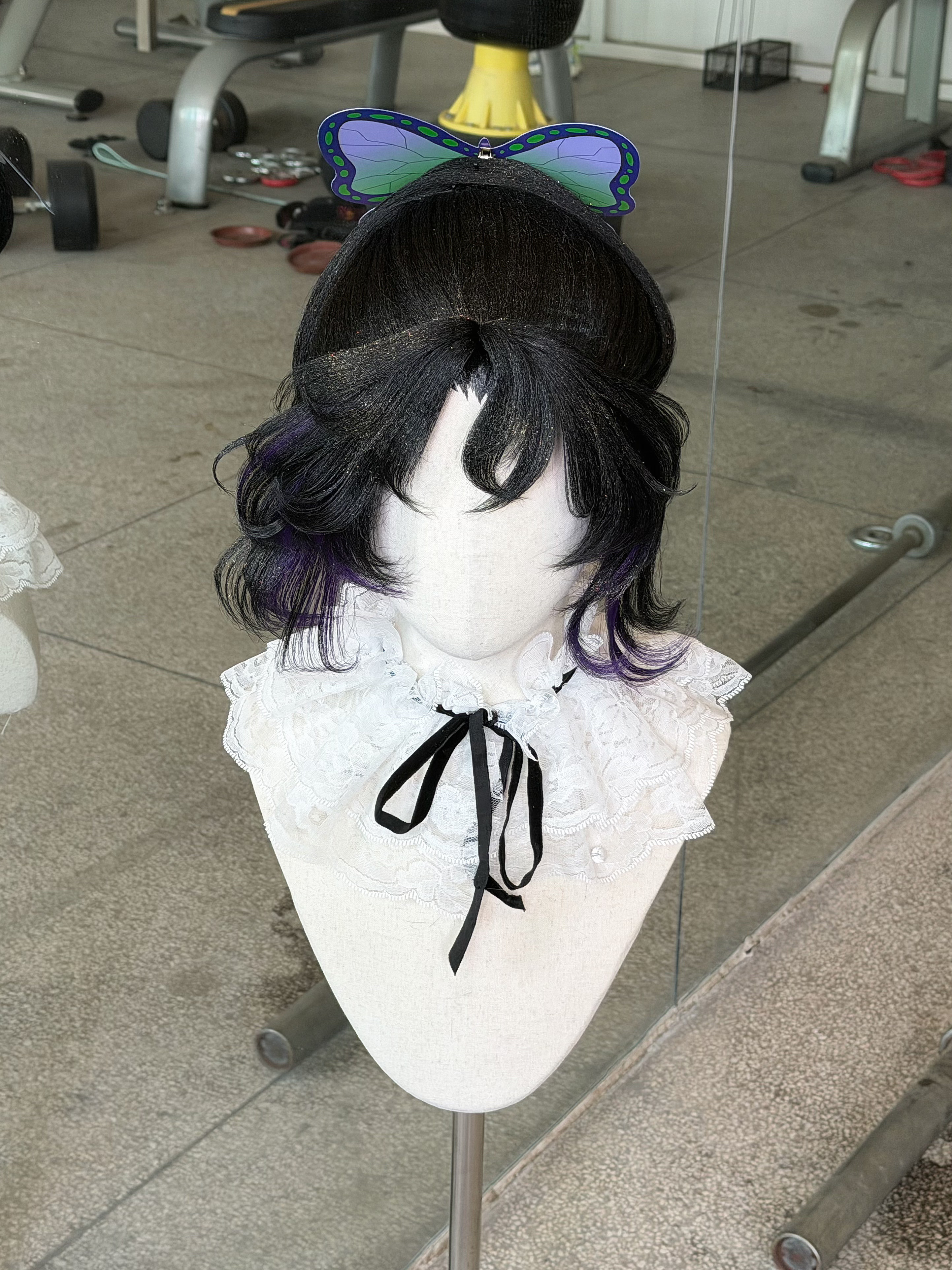 Semi Hard Styling Shinobu Kocho Demon Slayer Wig