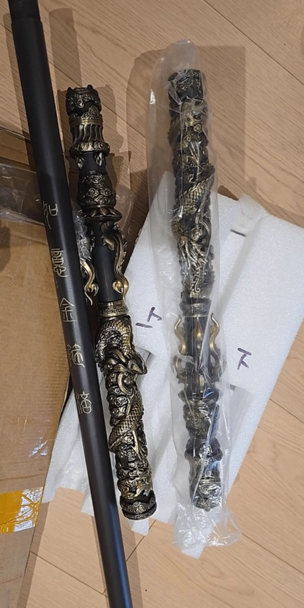 (Steel) Jingubang Black Myth Wukong Staff
